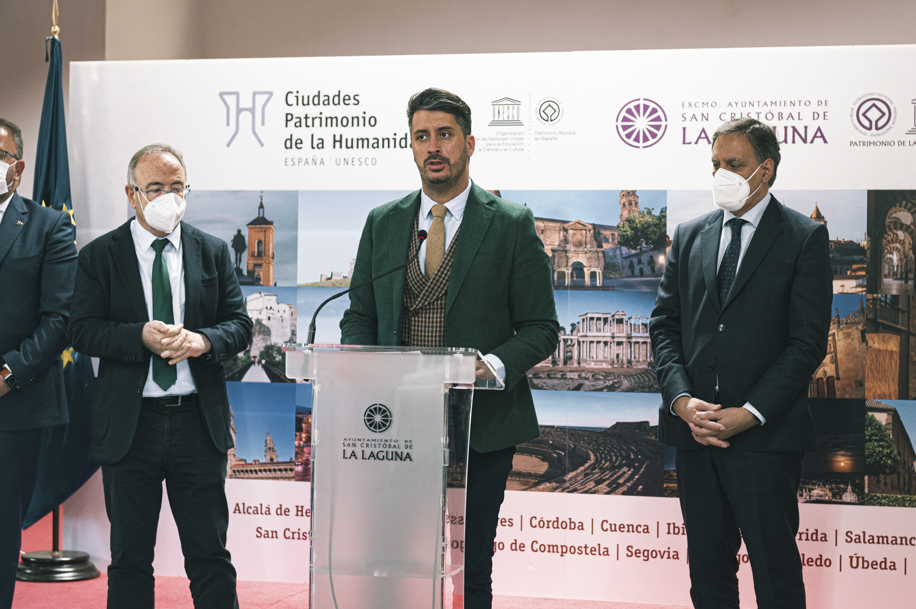 Rueda de Prensa Ciudades Patrimonio en La Laguna