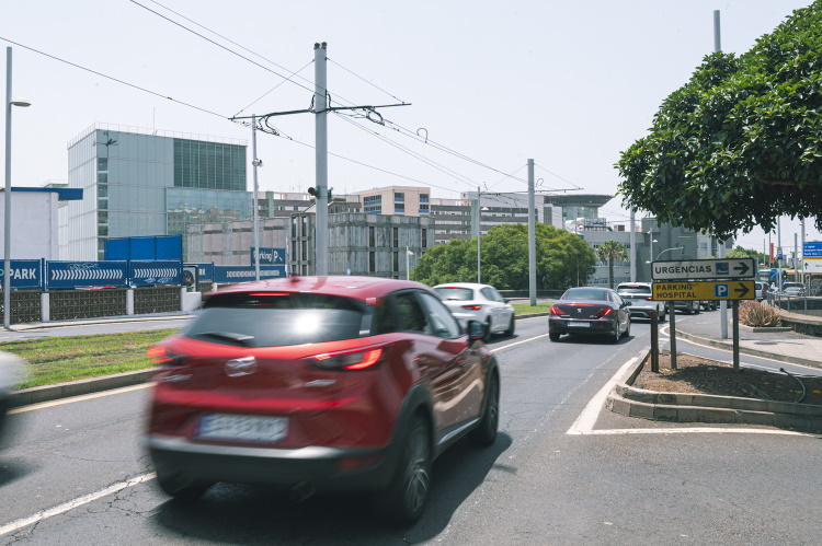 asfaltado de la carretera La Cuesta-Taco