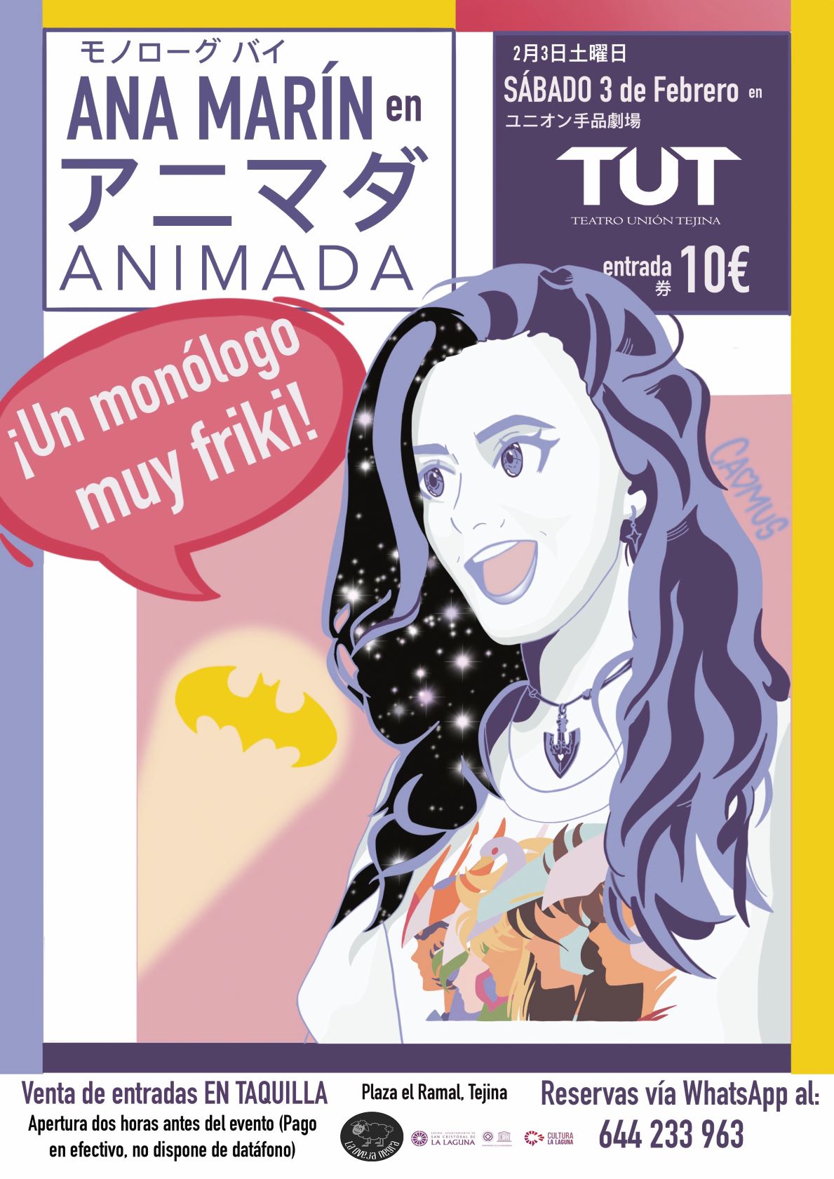 Cartel ANIMADA 3 de febrero TUT