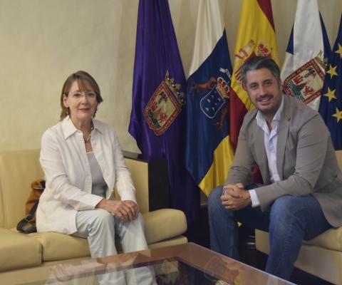 María Isabel Navarro y Luis Yeray Gutiérrez