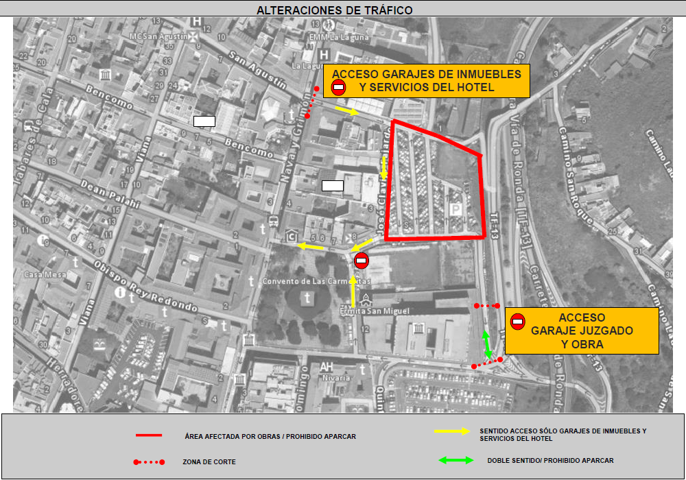 Alteración Tráfico Barranco La Carnicería 1