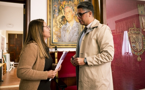 María Cruz y Luis Yeray Gutiérrez